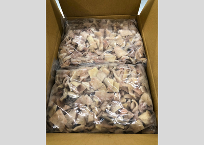 【業務用】輸入牛すじメンブレン角切り5kg (1㎏×5p）