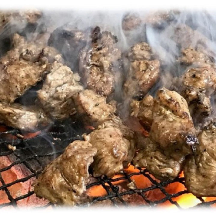 国産牛すじ肉の炭火焼おつまみステーキ100g×3pセット – 牛すじ